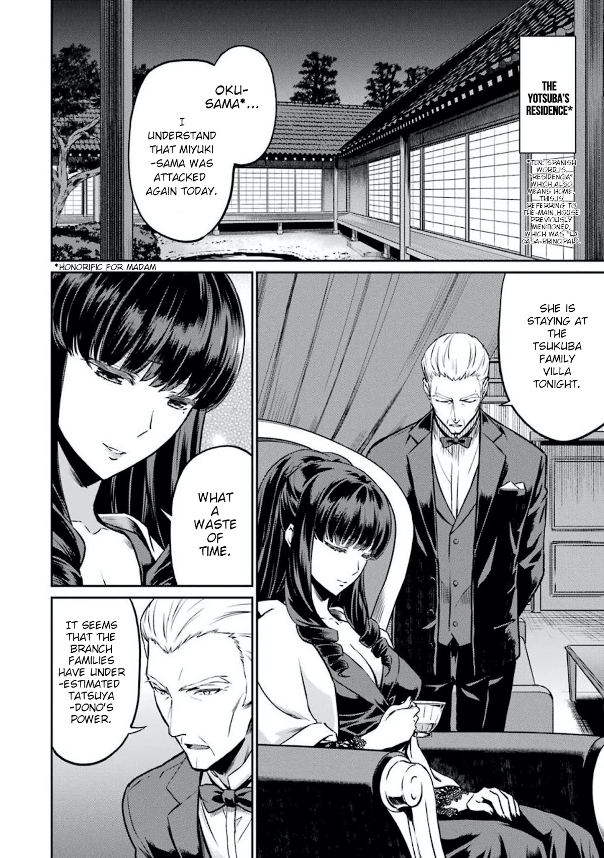 Mahouka Koukou no Rettousei - Yotsuba Keishou-hen Chapter 7 page 2 - Chapter 7: New Assassins
