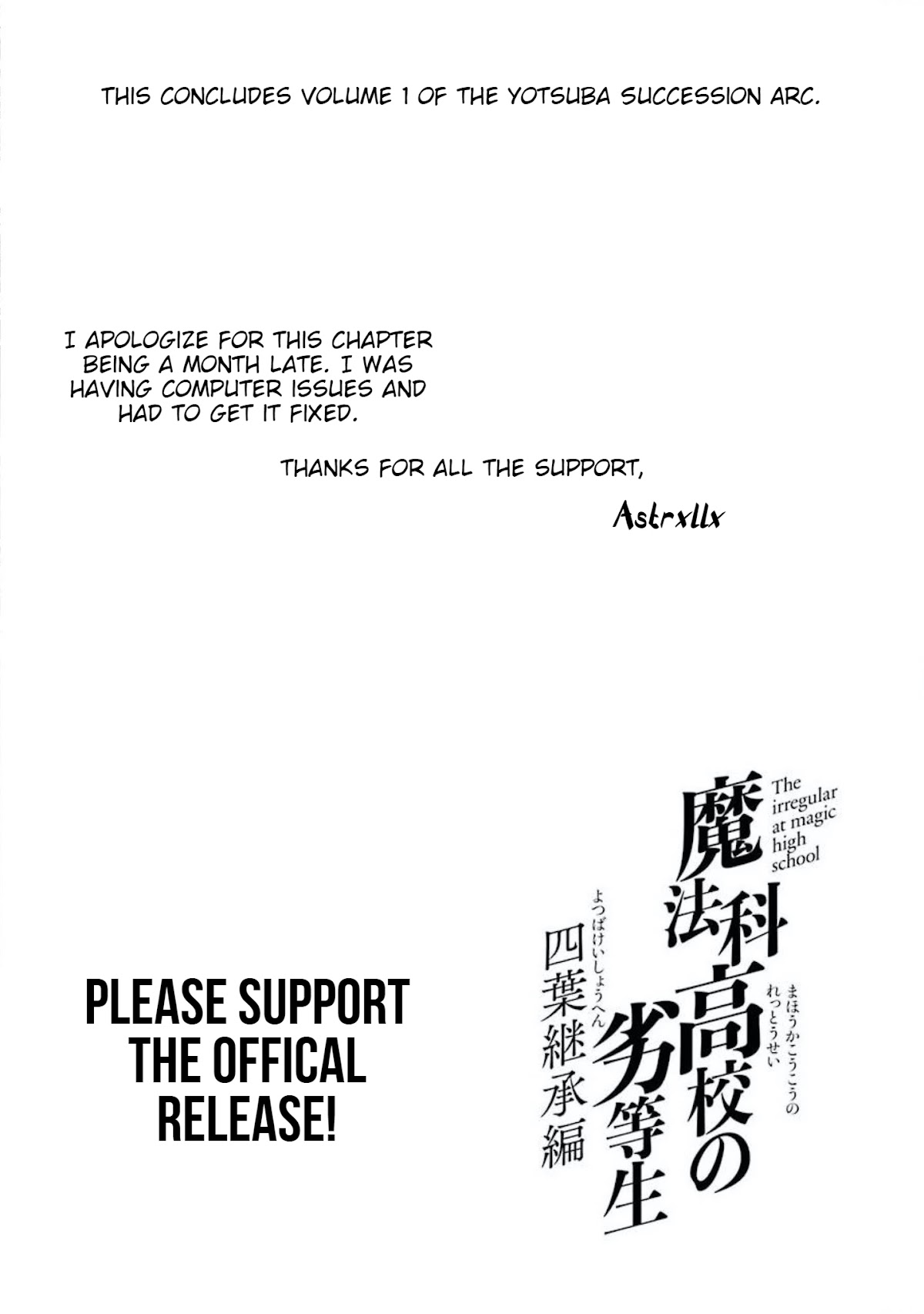 Mahouka Koukou no Rettousei - Yotsuba Keishou-hen Chapter 7 page 25 - Chapter 7: New Assassins