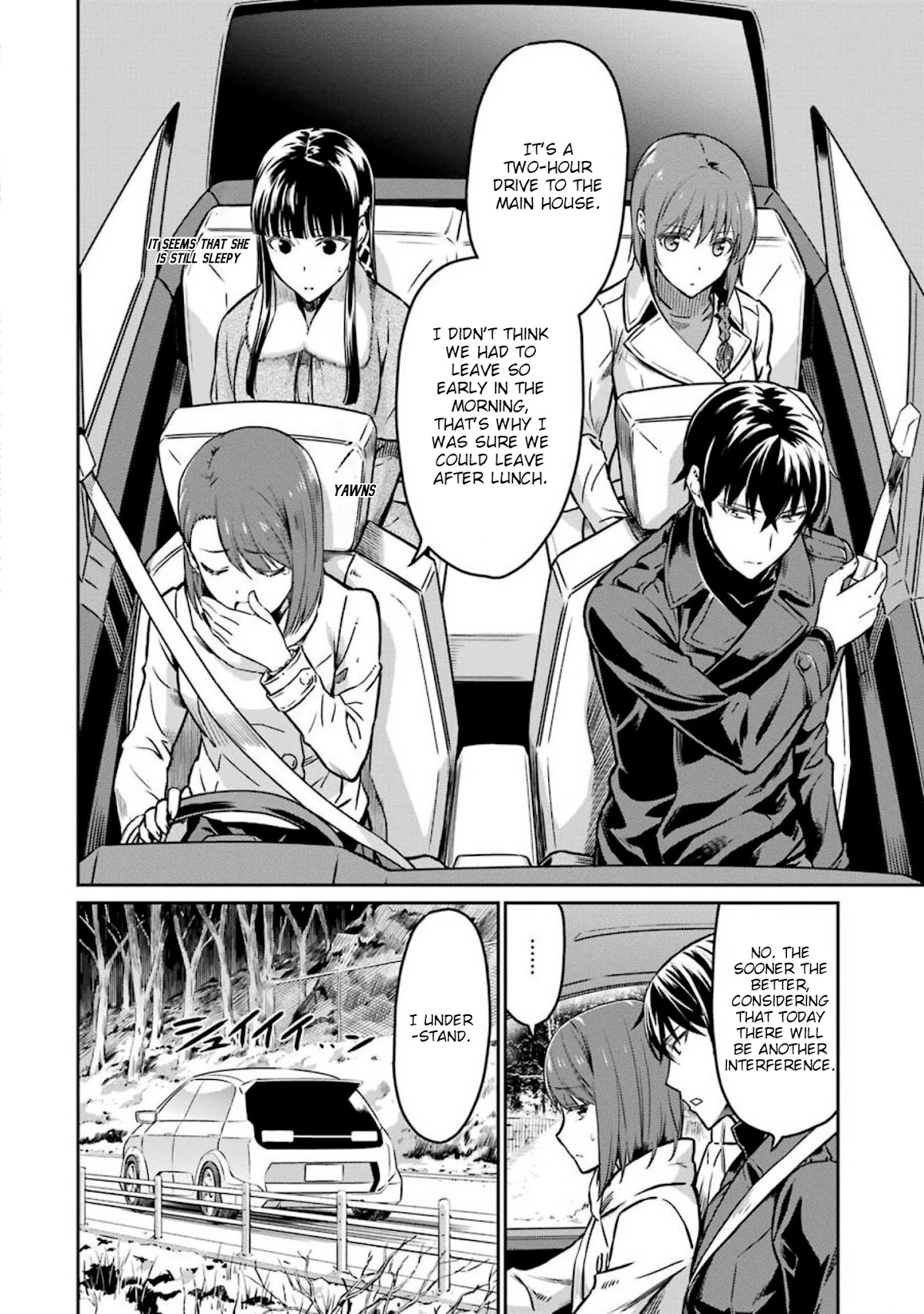 Mahouka Koukou no Rettousei - Yotsuba Keishou-hen Chapter 7 page 8 - Chapter 7: New Assassins