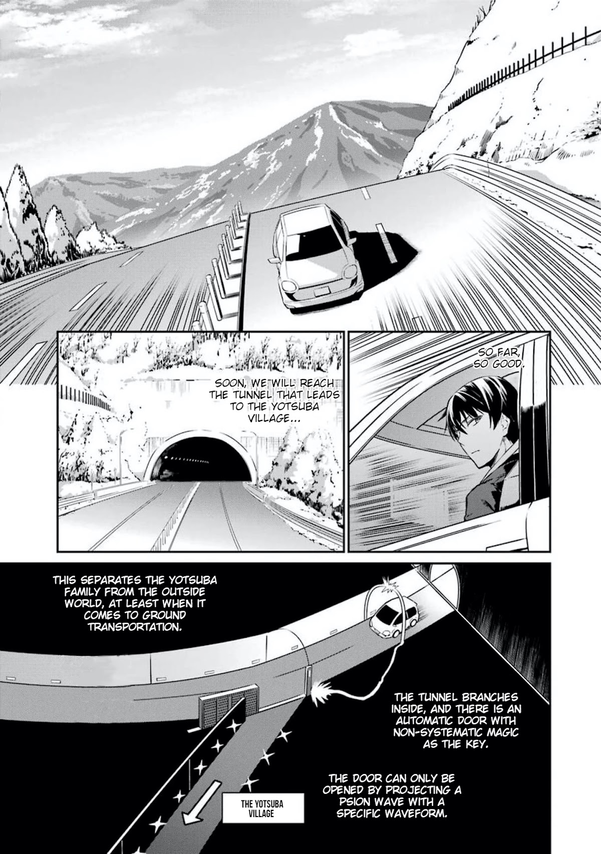 Mahouka Koukou no Rettousei - Yotsuba Keishou-hen Chapter 7 page 9 - Chapter 7: New Assassins