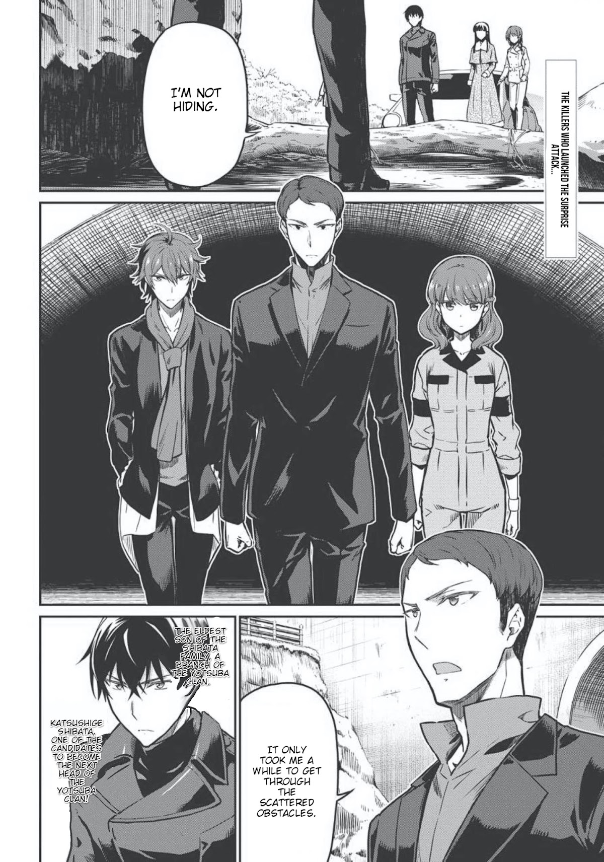 Mahouka Koukou no Rettousei - Yotsuba Keishou-hen Chapter 8 page 2 - Chapter 8: Collision (1)