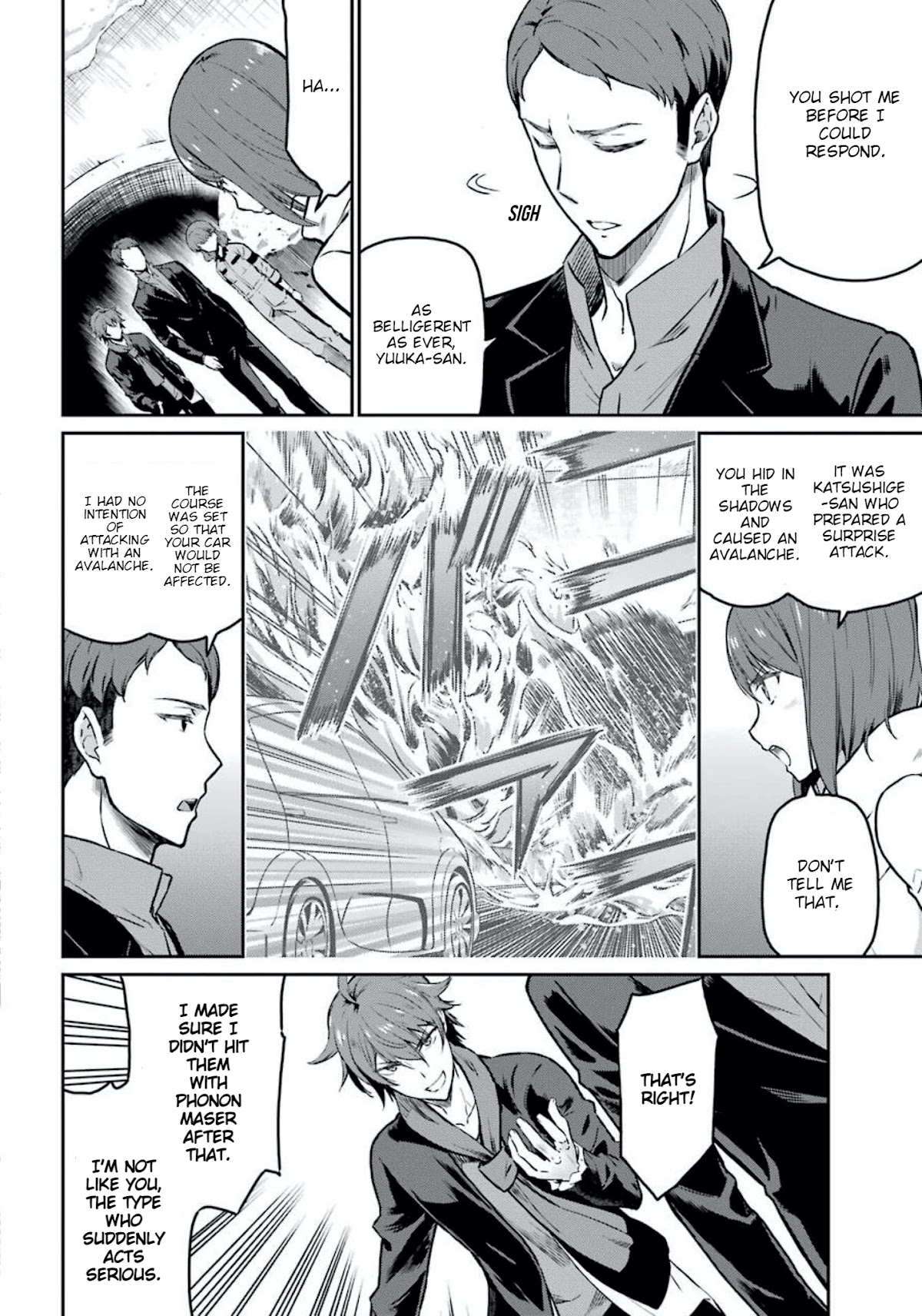 Mahouka Koukou no Rettousei - Yotsuba Keishou-hen Chapter 8 page 4 - Chapter 8: Collision (1)