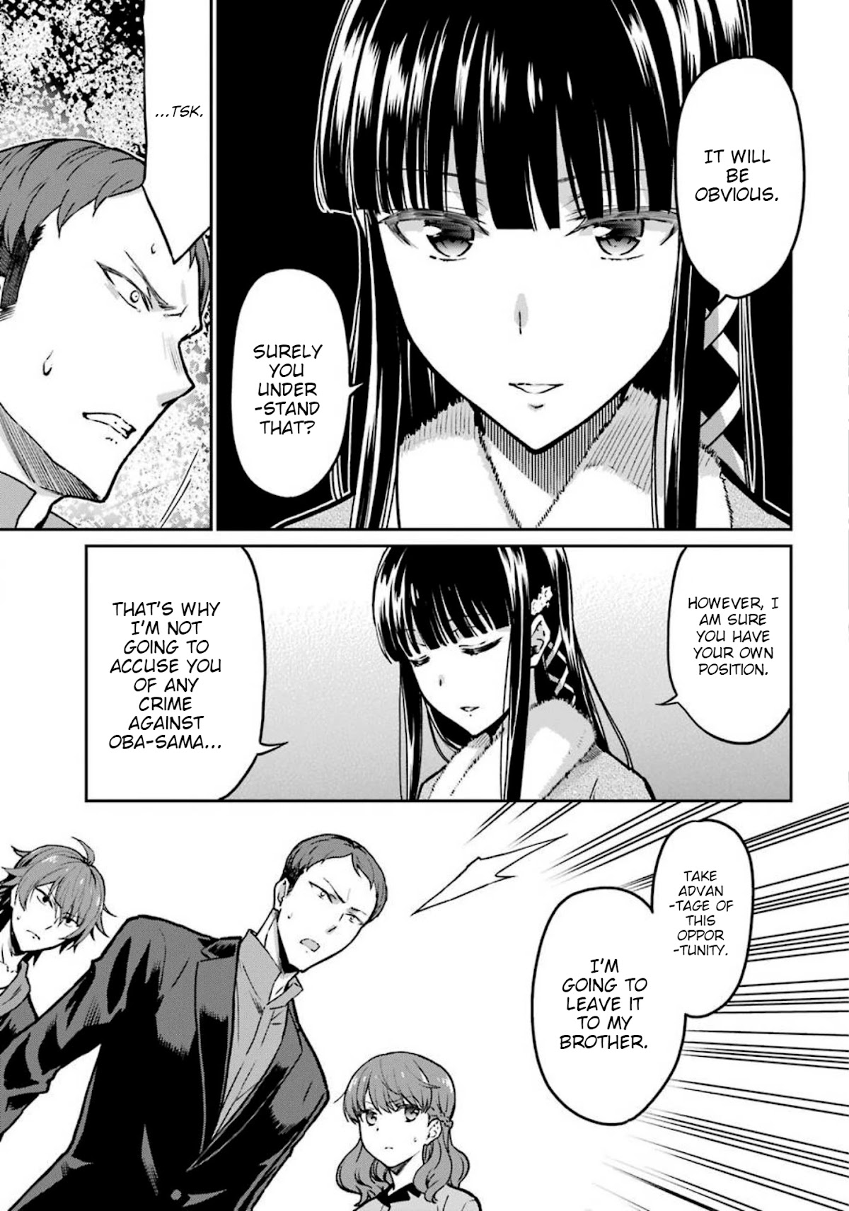 Mahouka Koukou no Rettousei - Yotsuba Keishou-hen Chapter 9 page 10 - Chapter 9: Collision (2)
