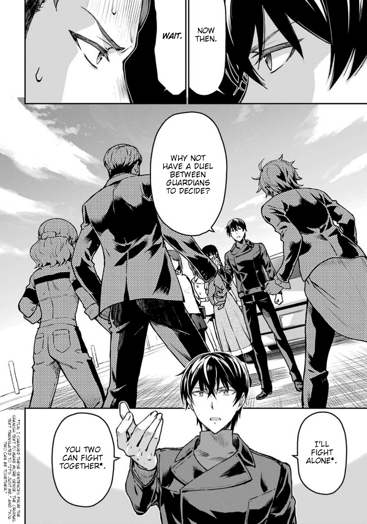 Mahouka Koukou no Rettousei - Yotsuba Keishou-hen Chapter 9 page 3 - Chapter 9: Collision (2)