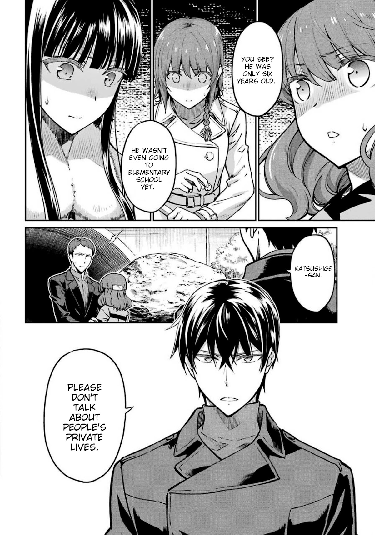 Mahouka Koukou no Rettousei - Yotsuba Keishou-hen Chapter 9 page 7 - Chapter 9: Collision (2)