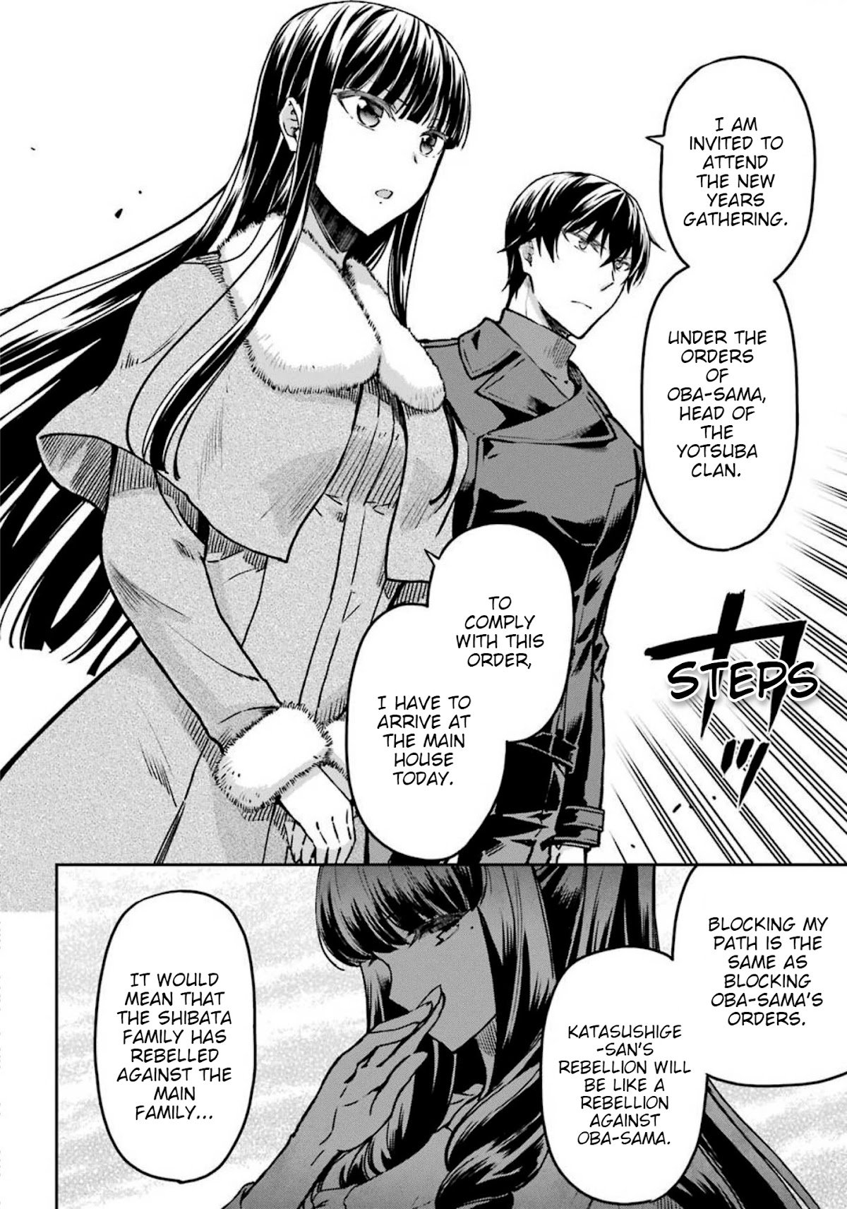 Mahouka Koukou no Rettousei - Yotsuba Keishou-hen Chapter 9 page 9 - Chapter 9: Collision (2)