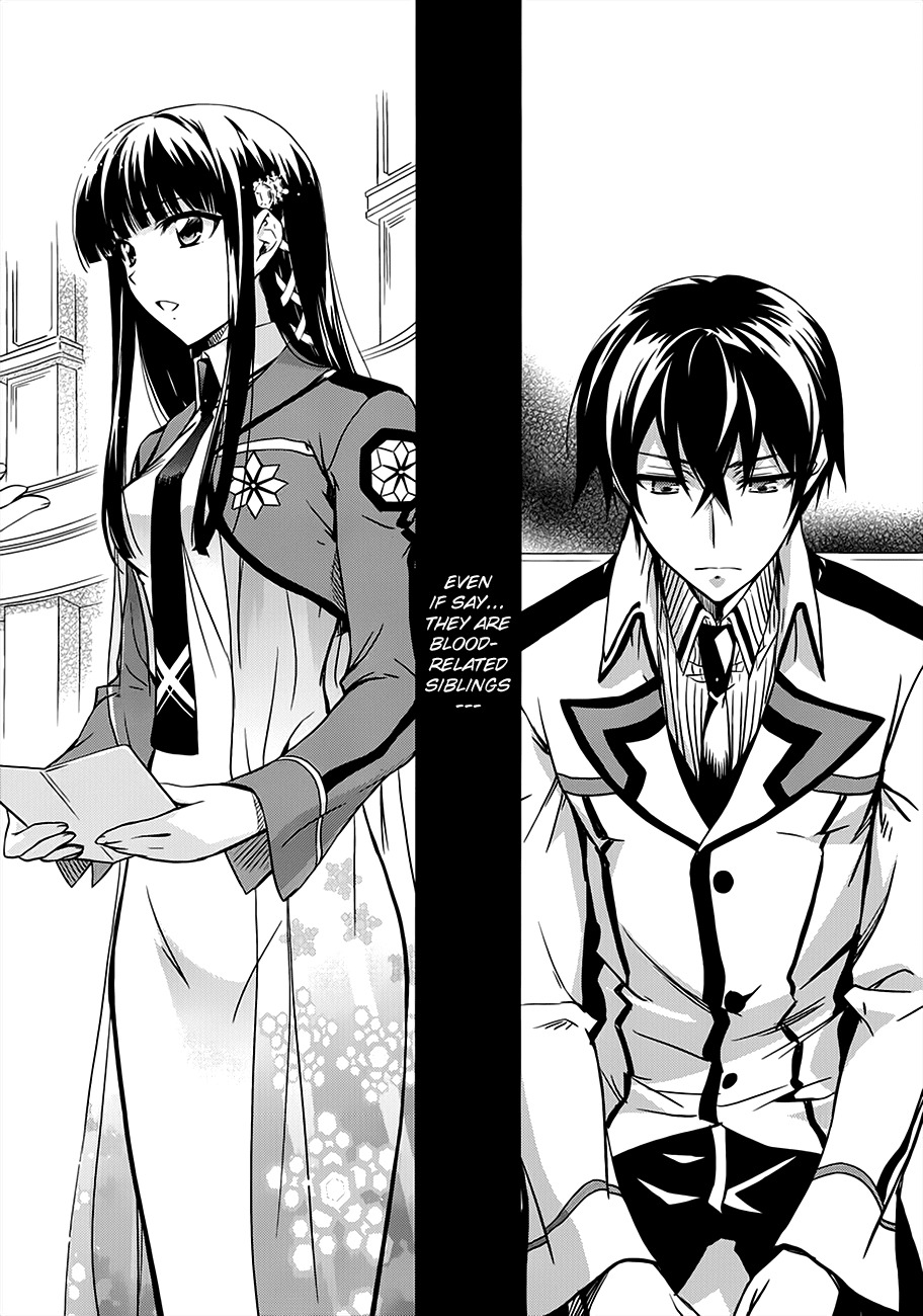 Mahouka Koukou no Rettousei Chapter 1 page 31 - Chapter 1: Smart Little Sister, Dumb Big Brother