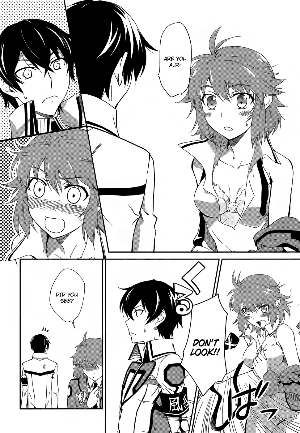Mahouka Koukou no Rettousei Chapter 10 page 10 - Chapter 10: Trouble ≡ The Beginning, Part 1