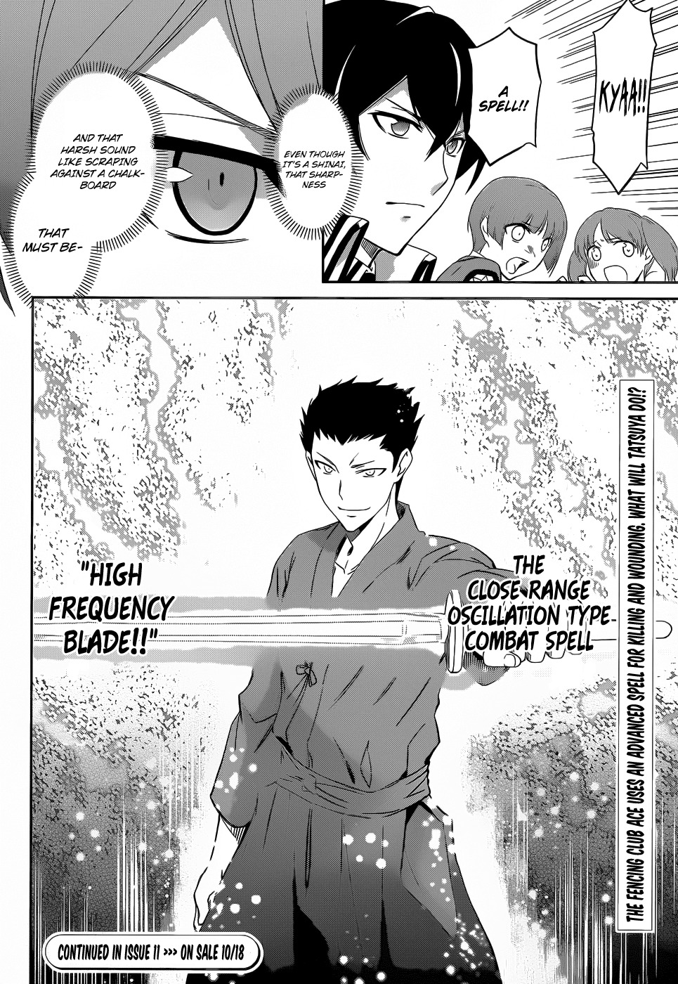 Mahouka Koukou no Rettousei Chapter 10 page 28 - Chapter 10: Trouble ≡ The Beginning, Part 1