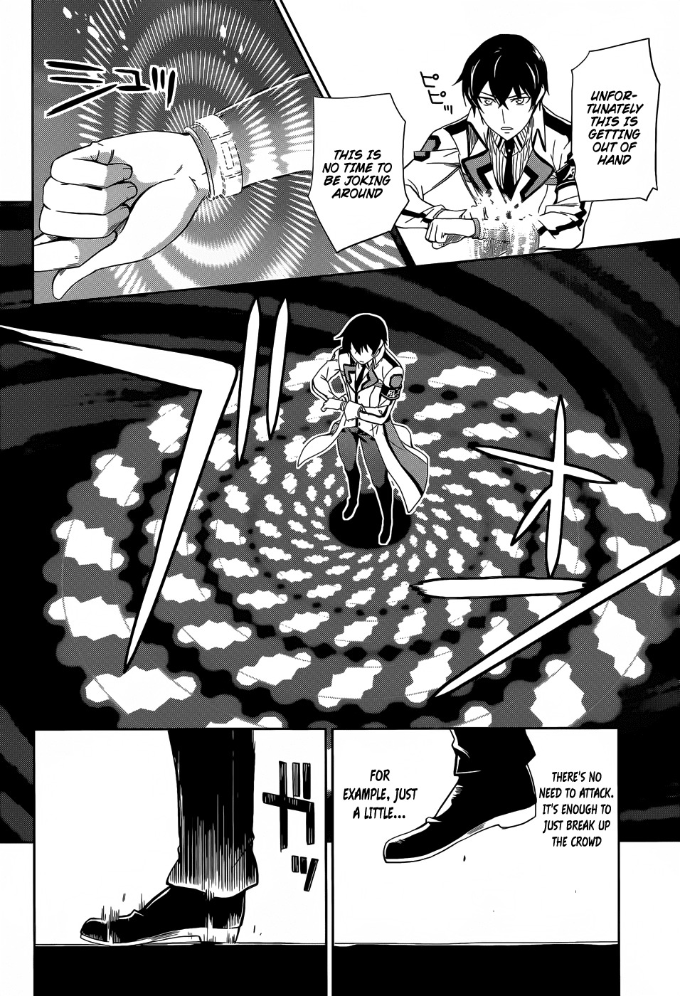 Mahouka Koukou no Rettousei Chapter 10 page 6 - Chapter 10: Trouble ≡ The Beginning, Part 1