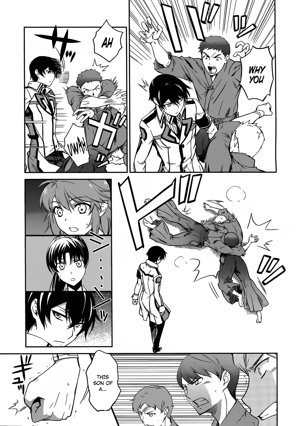 Mahouka Koukou no Rettousei Chapter 11 page 12 - Chapter 11: Trouble ≡ The Beginning, Part 2