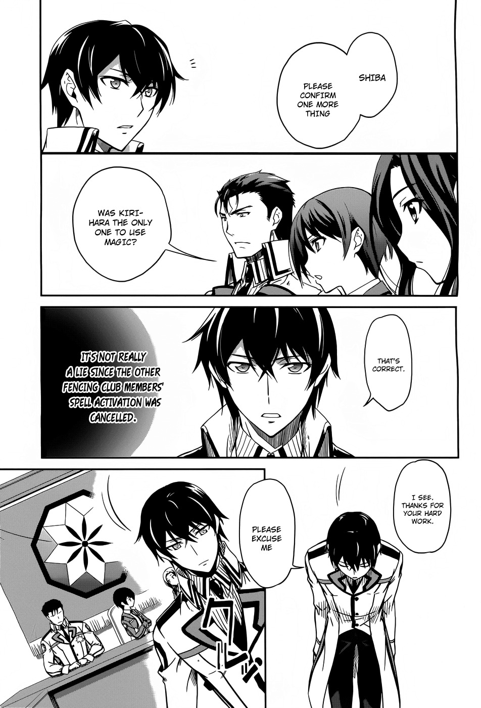 Mahouka Koukou no Rettousei Chapter 11 page 25 - Chapter 11: Trouble ≡ The Beginning, Part 2
