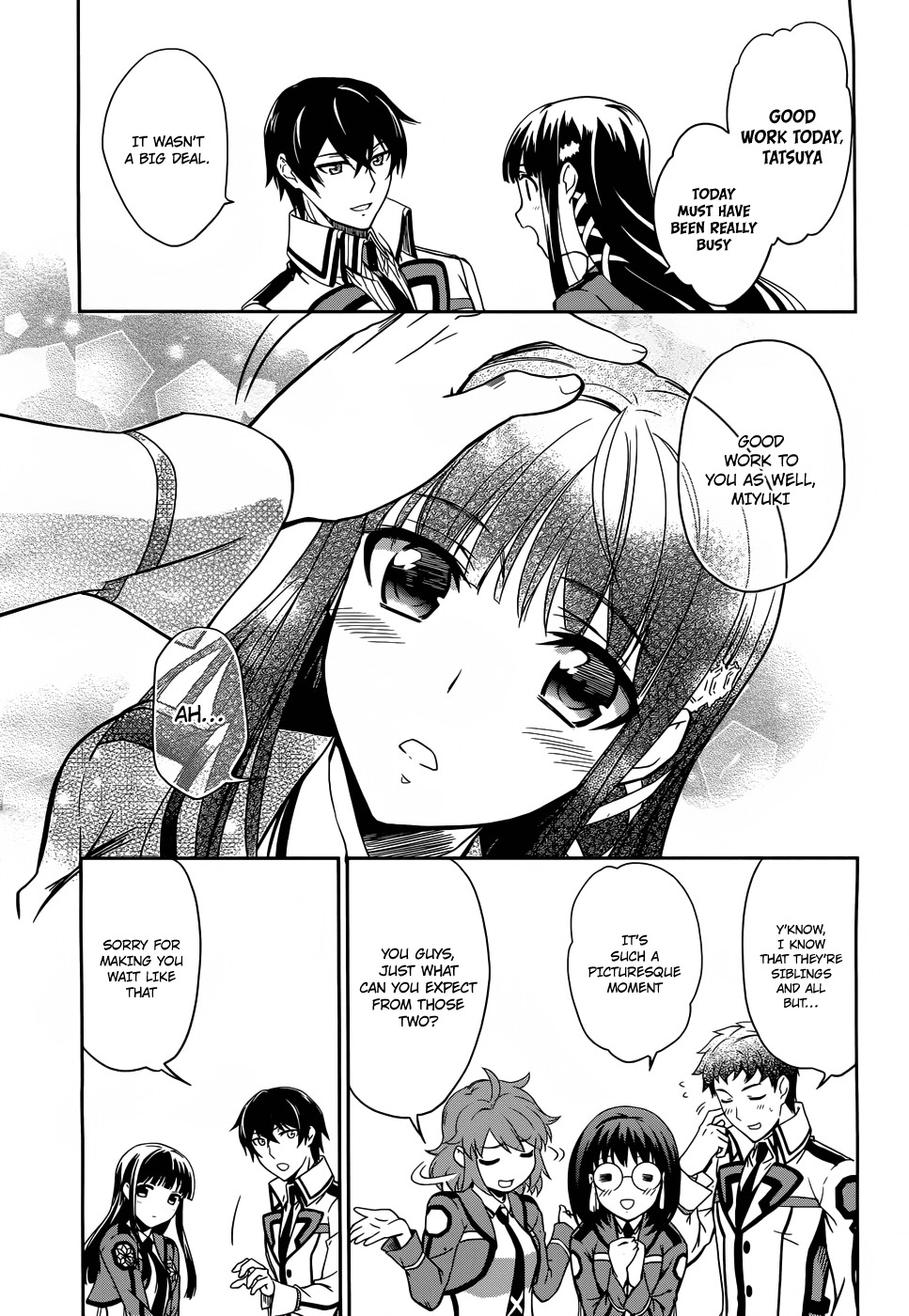 Mahouka Koukou no Rettousei Chapter 11 page 27 - Chapter 11: Trouble ≡ The Beginning, Part 2