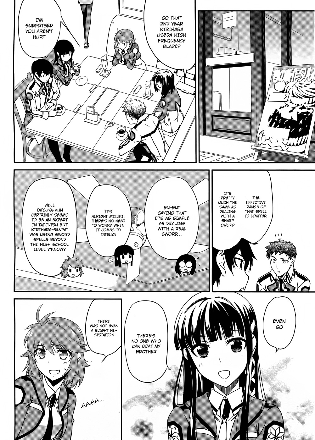 Mahouka Koukou no Rettousei Chapter 11 page 28 - Chapter 11: Trouble ≡ The Beginning, Part 2