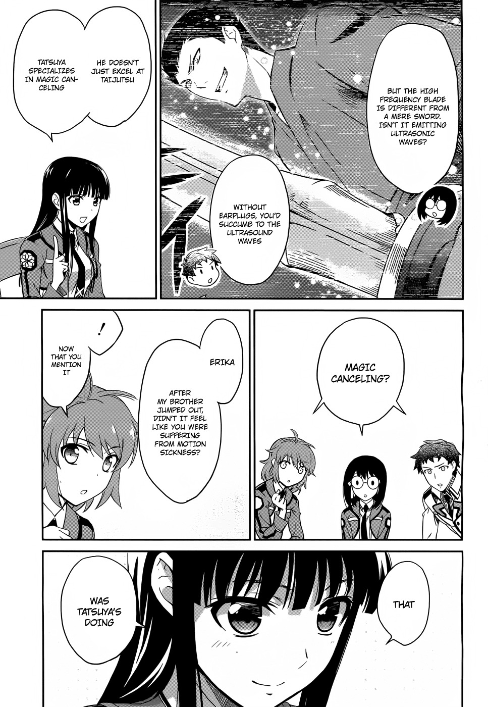 Mahouka Koukou no Rettousei Chapter 11 page 29 - Chapter 11: Trouble ≡ The Beginning, Part 2