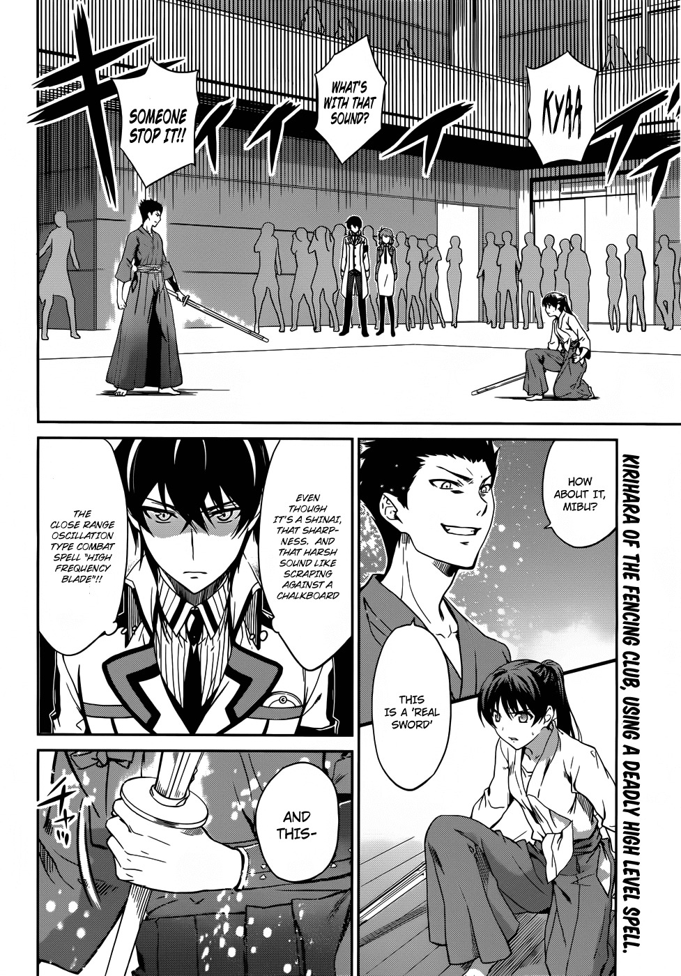 Mahouka Koukou no Rettousei Chapter 11 page 3 - Chapter 11: Trouble ≡ The Beginning, Part 2