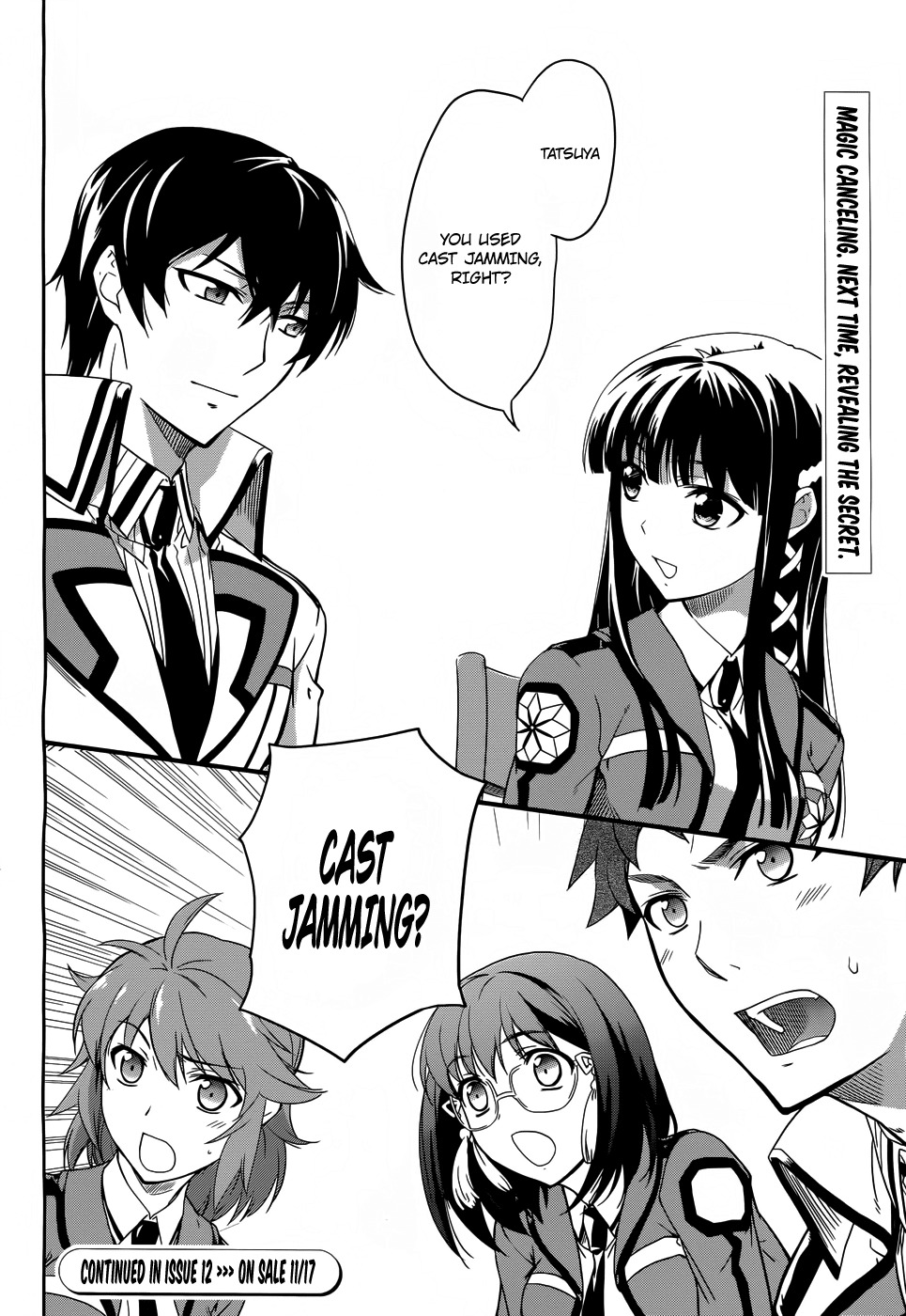 Mahouka Koukou no Rettousei Chapter 11 page 30 - Chapter 11: Trouble ≡ The Beginning, Part 2