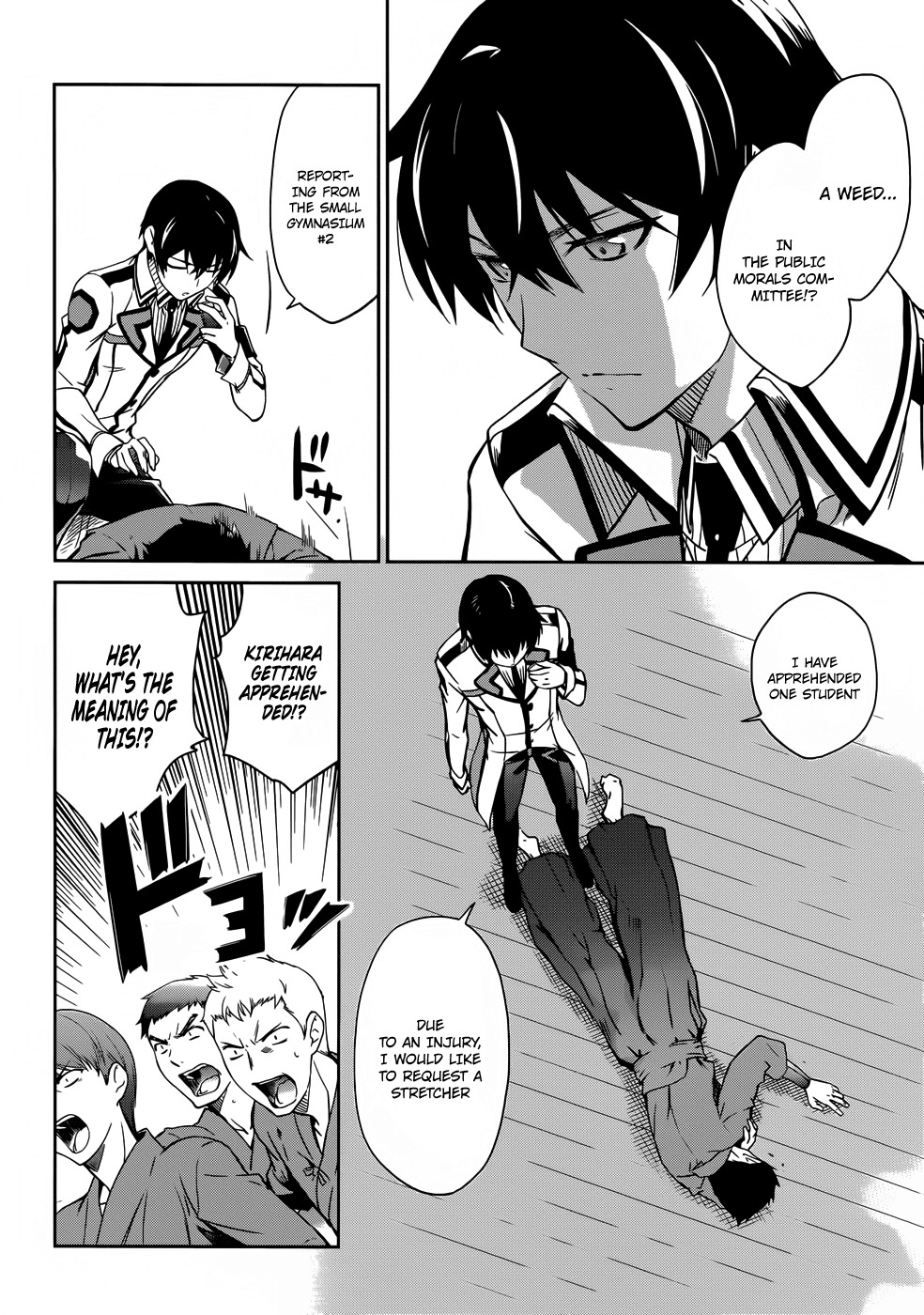 Mahouka Koukou no Rettousei Chapter 11 page 9 - Chapter 11: Trouble ≡ The Beginning, Part 2