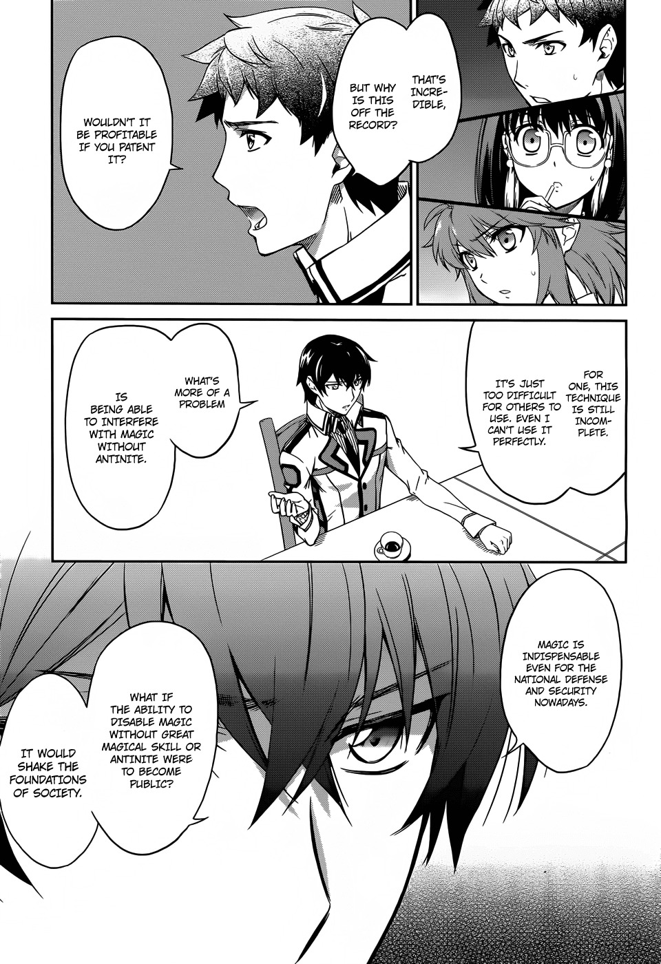 Mahouka Koukou no Rettousei Chapter 12 page 12 - Chapter 12: Hidden Skill