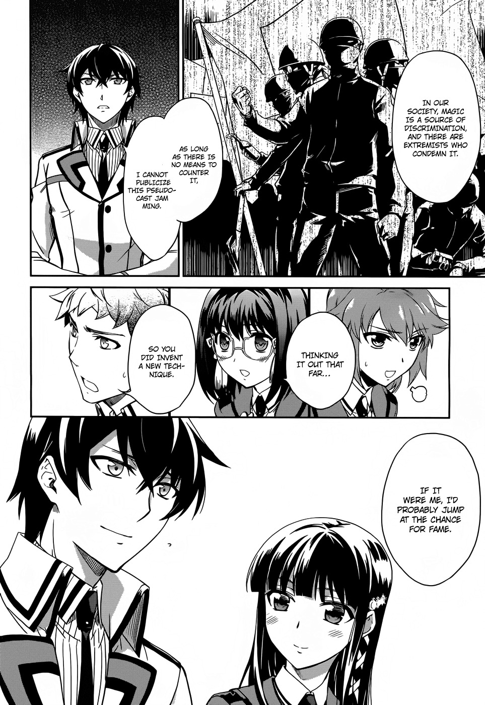 Mahouka Koukou no Rettousei Chapter 12 page 13 - Chapter 12: Hidden Skill