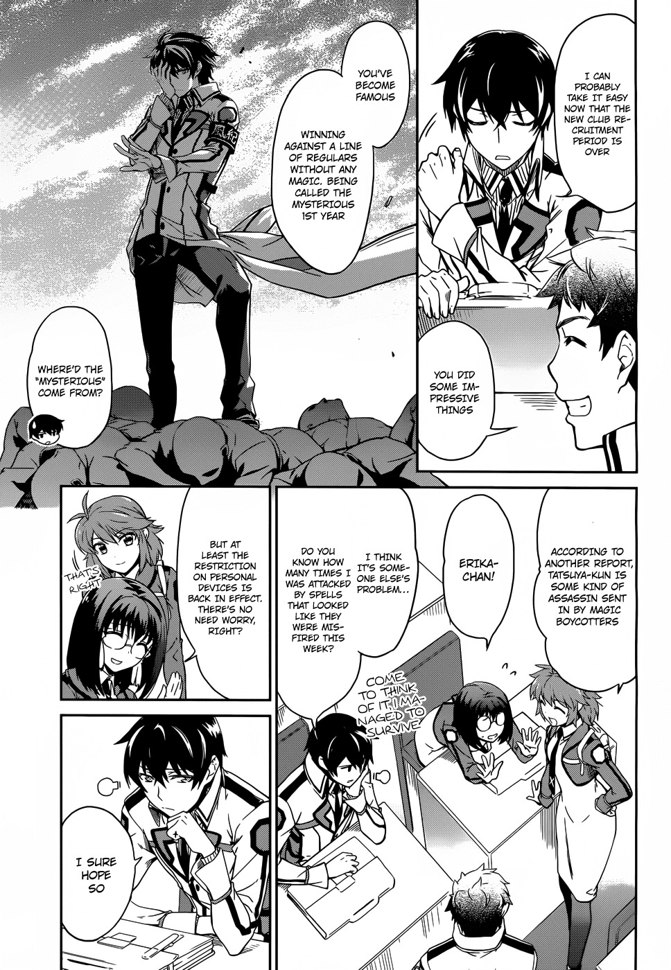 Mahouka Koukou no Rettousei Chapter 12 page 22 - Chapter 12: Hidden Skill