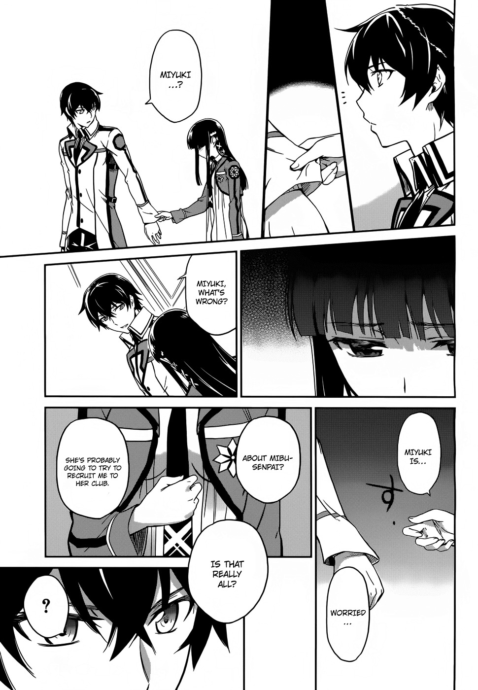 Mahouka Koukou no Rettousei Chapter 12 page 28 - Chapter 12: Hidden Skill
