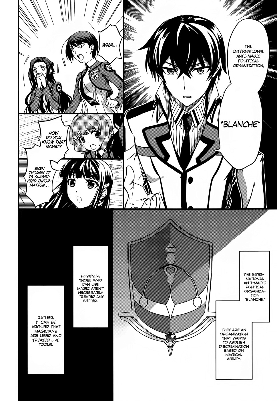 Mahouka Koukou no Rettousei Chapter 13 page 13 - Chapter 13: Secret Organization