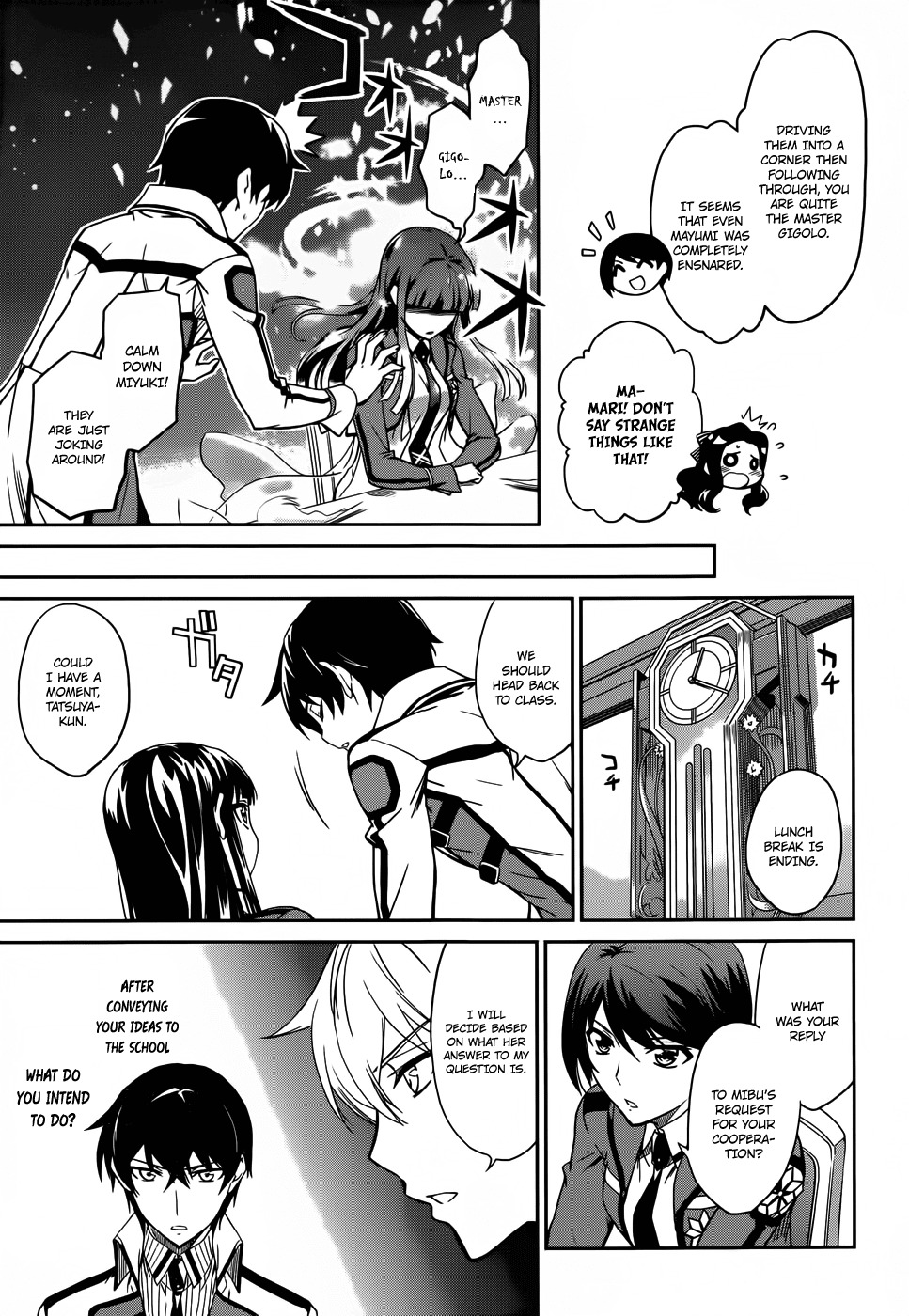 Mahouka Koukou no Rettousei Chapter 13 page 16 - Chapter 13: Secret Organization