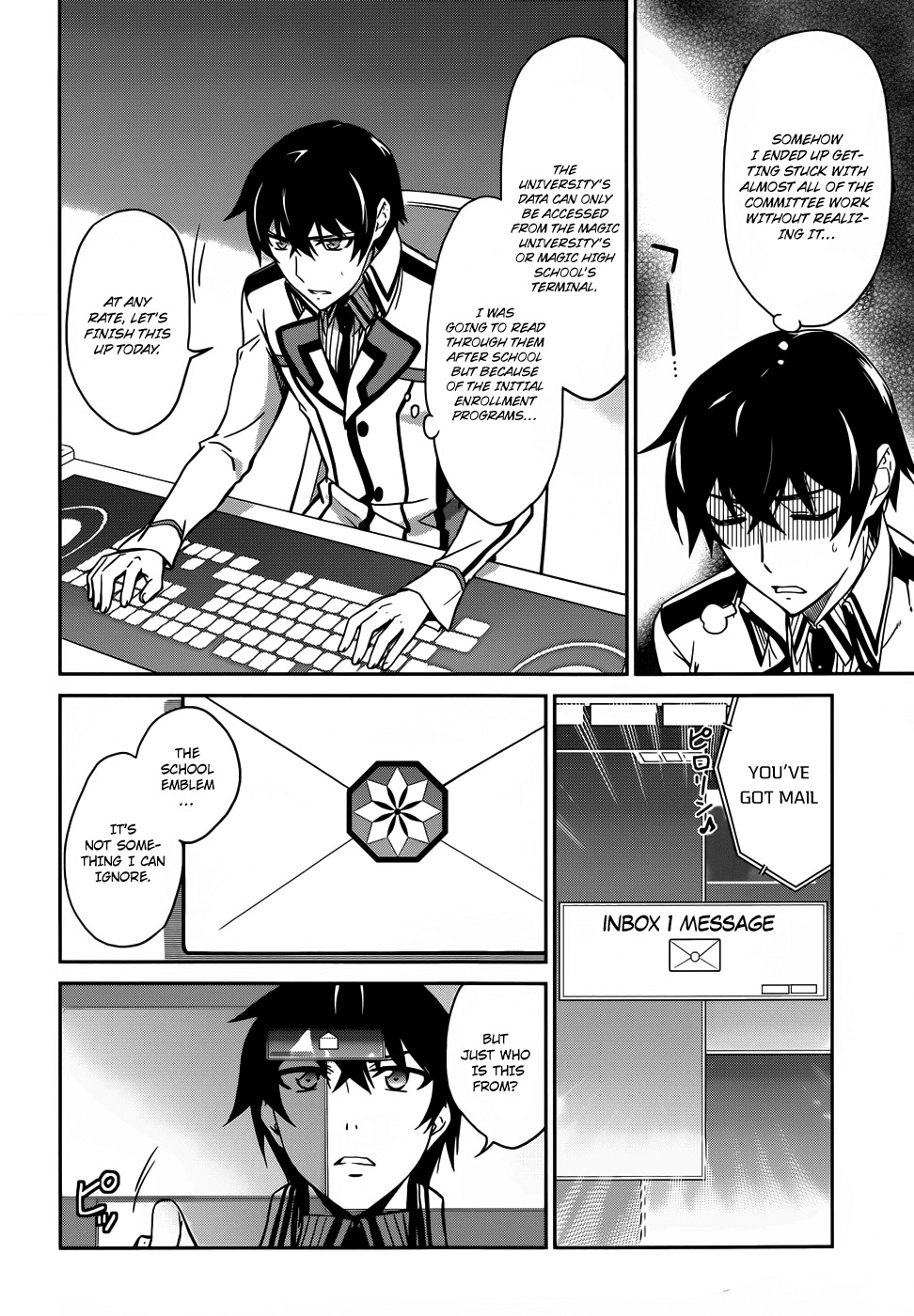 Mahouka Koukou no Rettousei Chapter 13 page 19 - Chapter 13: Secret Organization