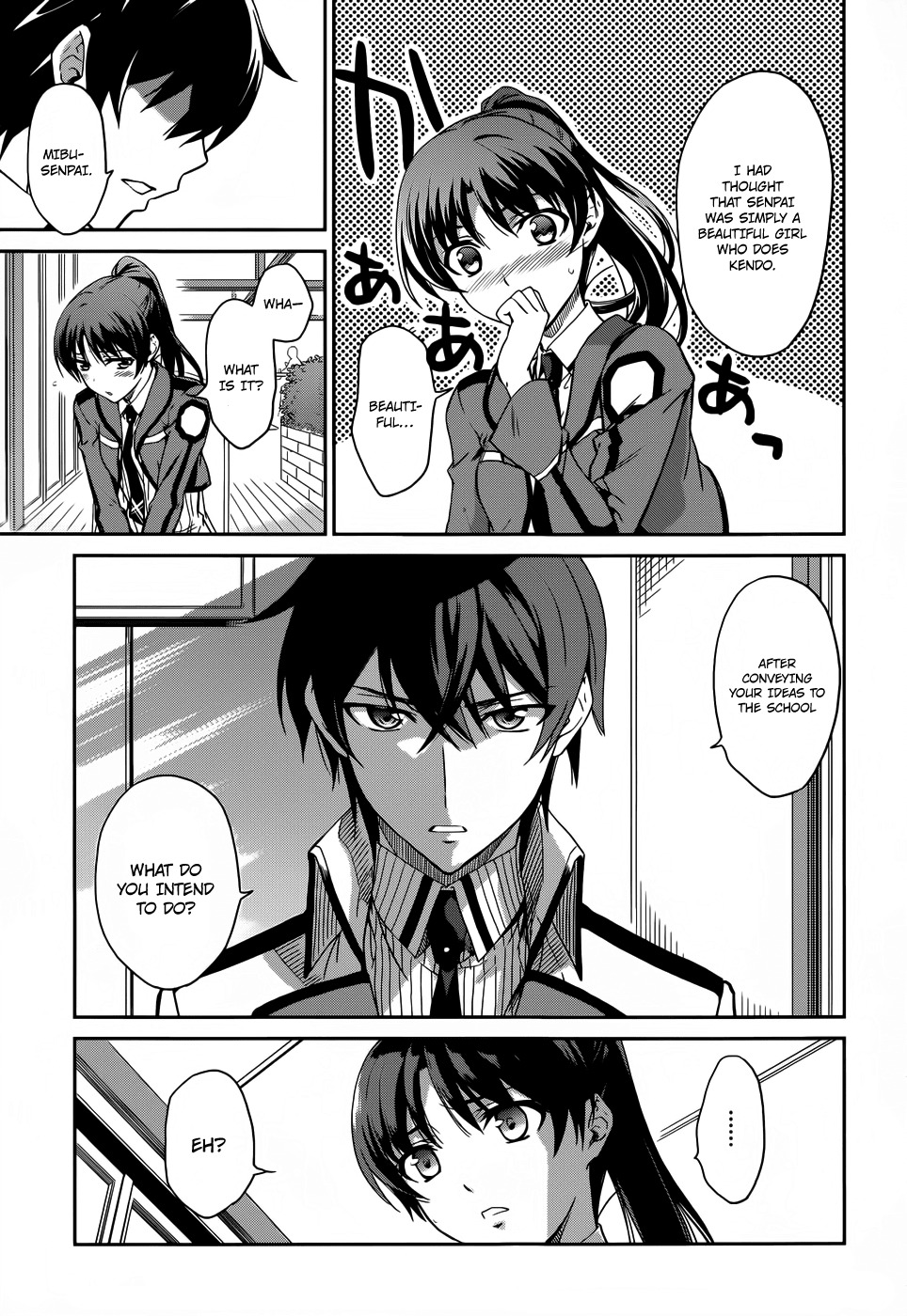 Mahouka Koukou no Rettousei Chapter 13 page 6 - Chapter 13: Secret Organization