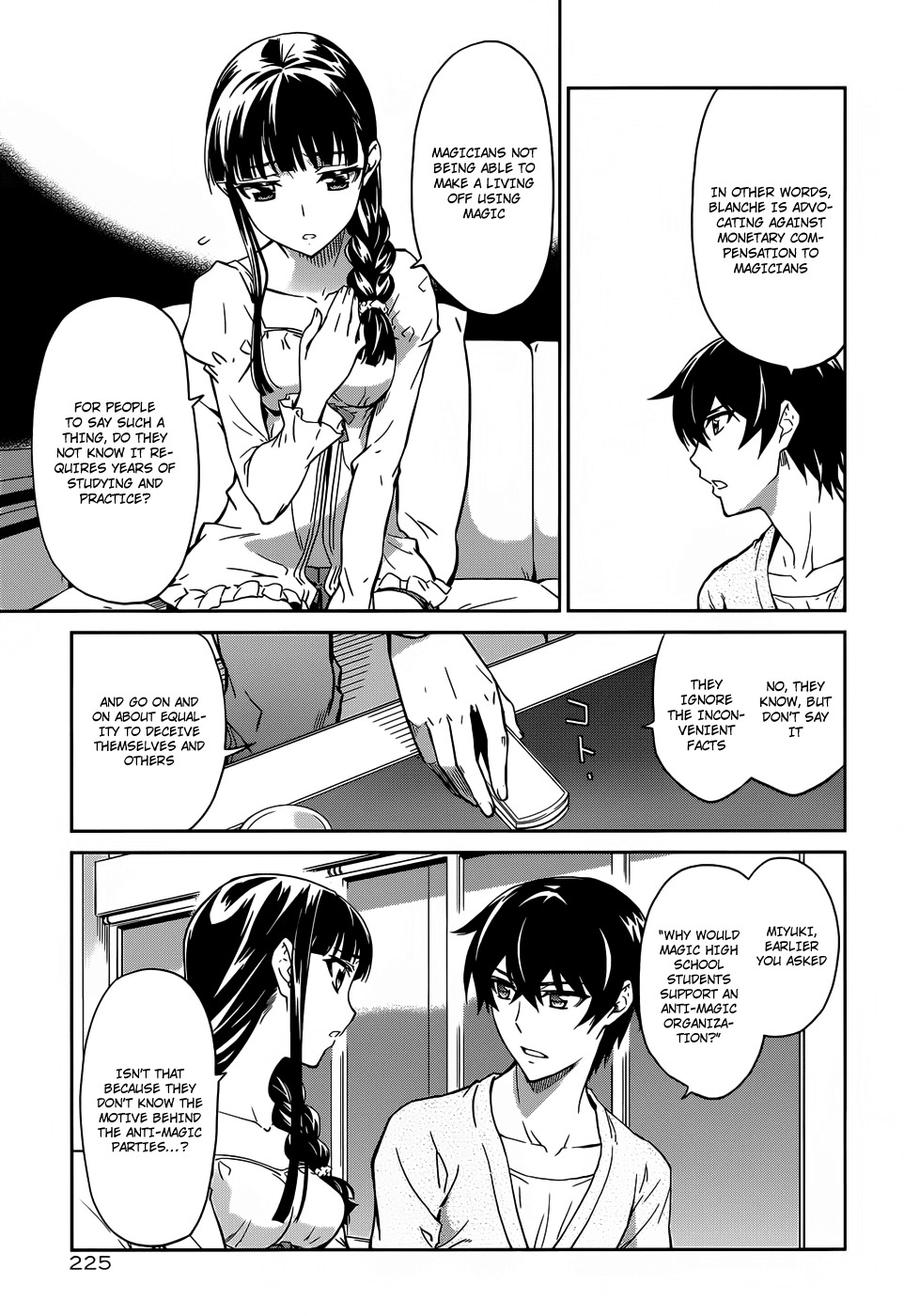 Mahouka Koukou no Rettousei Chapter 14 page 14 - Chapter 14: The Great Cause Of The Terrorists