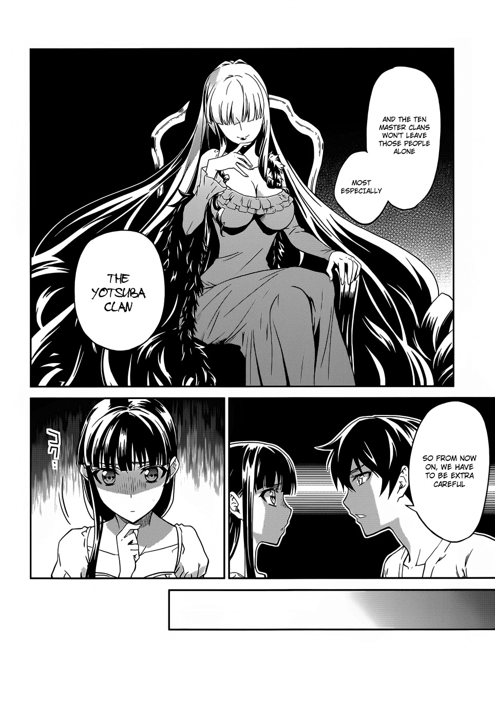Mahouka Koukou no Rettousei Chapter 14 page 19 - Chapter 14: The Great Cause Of The Terrorists