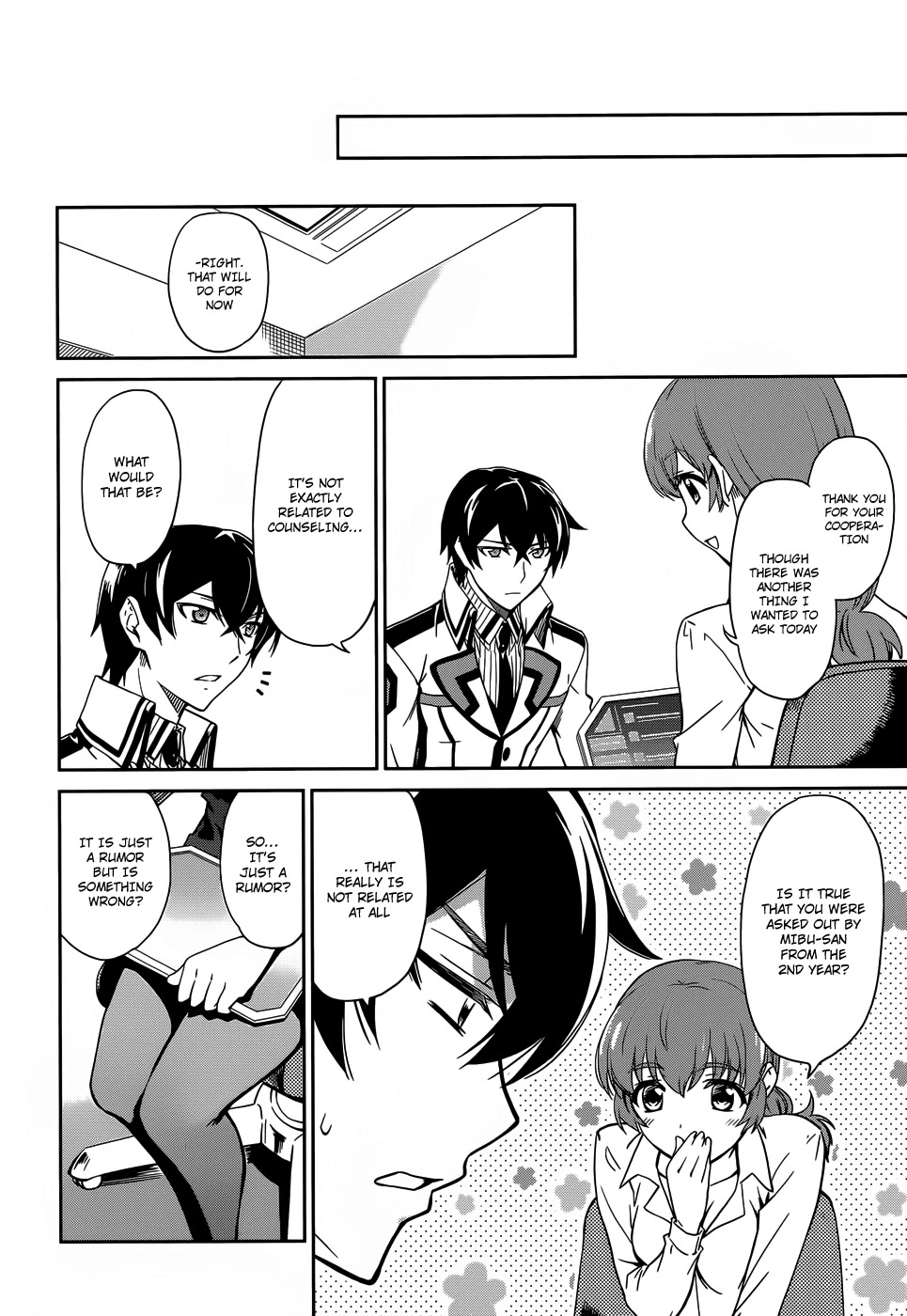 Mahouka Koukou no Rettousei Chapter 14 page 9 - Chapter 14: The Great Cause Of The Terrorists