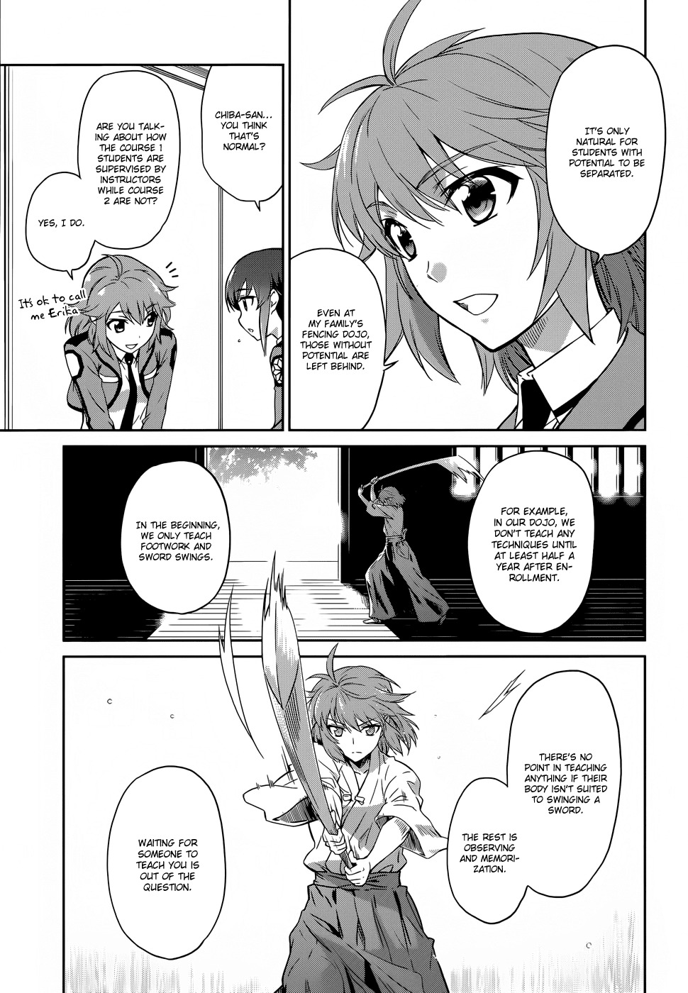 Mahouka Koukou no Rettousei Chapter 15 page 10 - Chapter 15: Breakdown