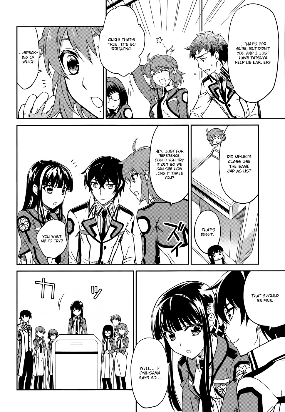 Mahouka Koukou no Rettousei Chapter 15 page 11 - Chapter 15: Breakdown