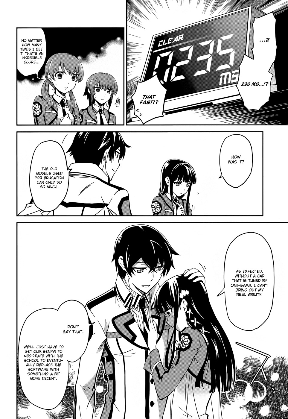 Mahouka Koukou no Rettousei Chapter 15 page 13 - Chapter 15: Breakdown
