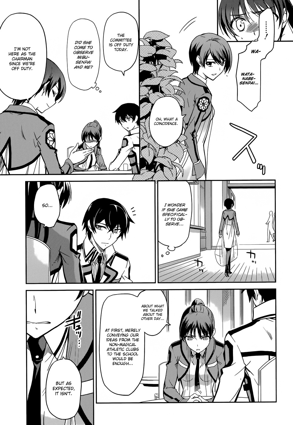 Mahouka Koukou no Rettousei Chapter 15 page 16 - Chapter 15: Breakdown