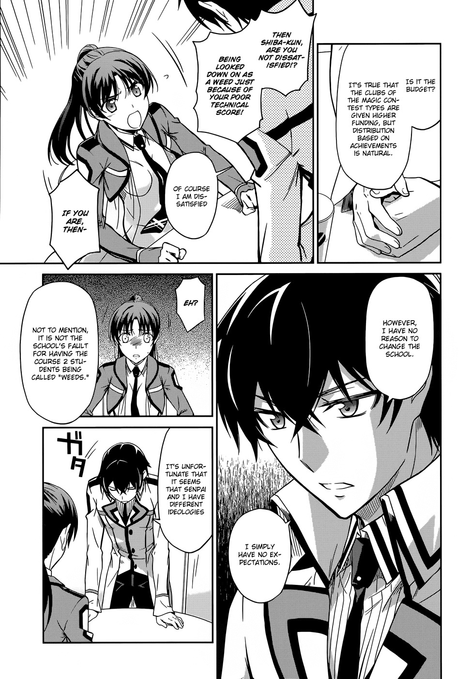 Mahouka Koukou no Rettousei Chapter 15 page 18 - Chapter 15: Breakdown