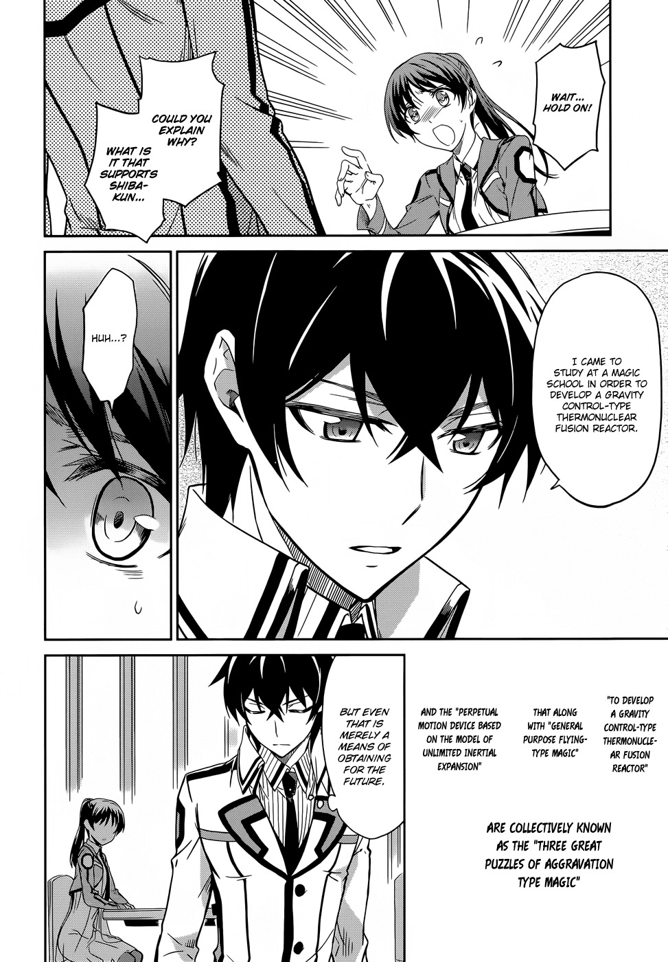 Mahouka Koukou no Rettousei Chapter 15 page 19 - Chapter 15: Breakdown