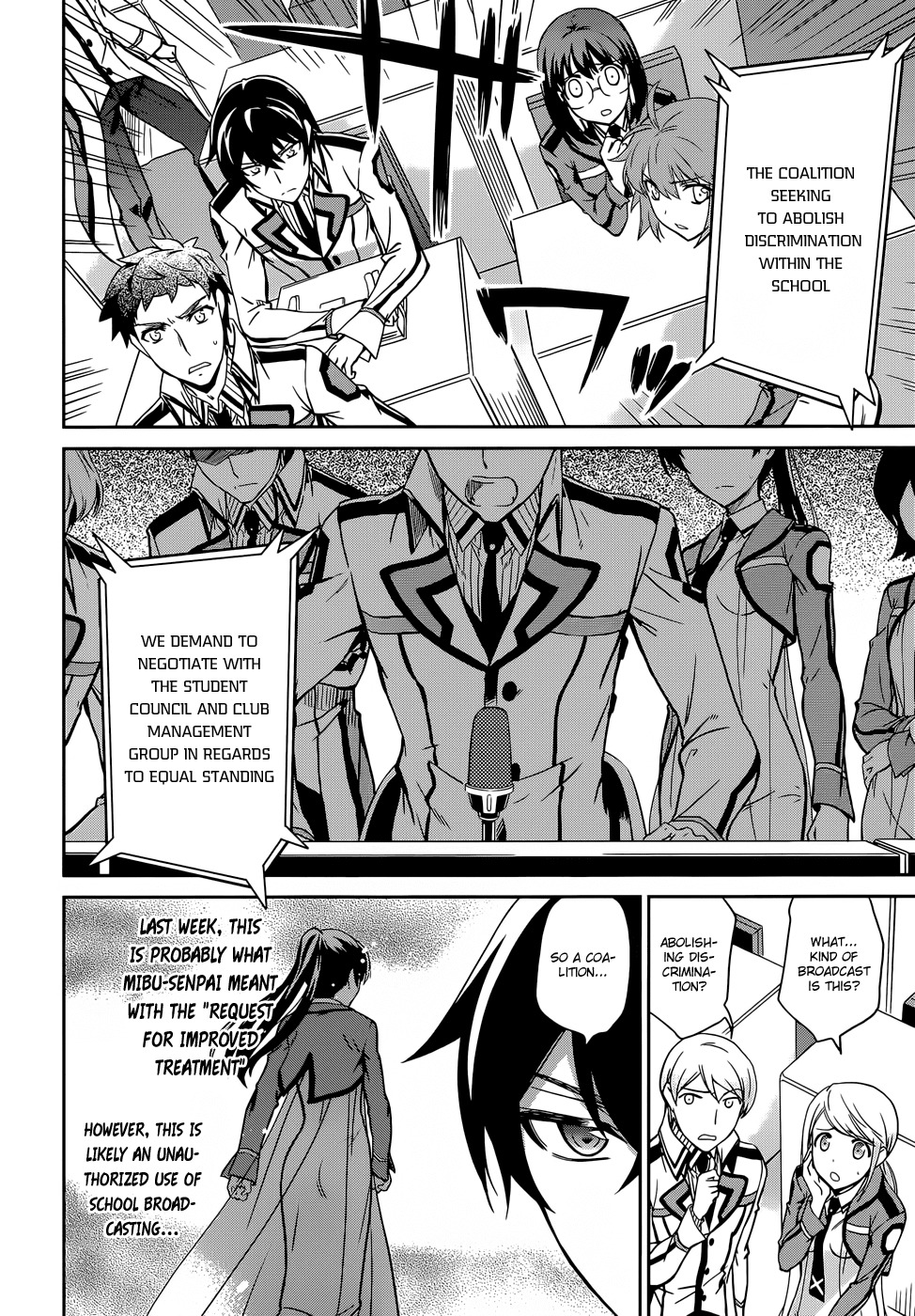 Mahouka Koukou no Rettousei Chapter 15 page 21 - Chapter 15: Breakdown