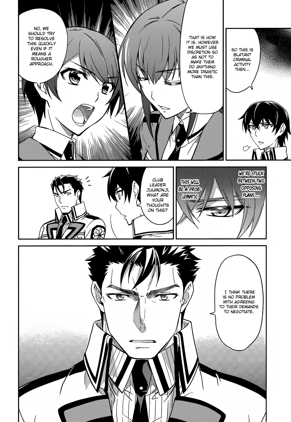 Mahouka Koukou no Rettousei Chapter 15 page 23 - Chapter 15: Breakdown