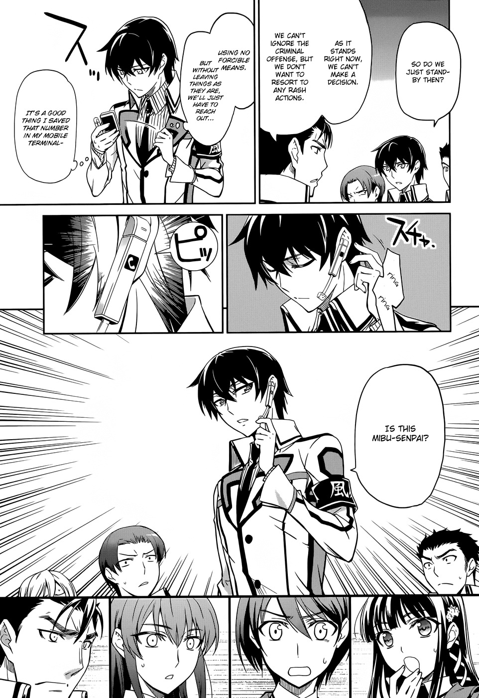 Mahouka Koukou no Rettousei Chapter 15 page 24 - Chapter 15: Breakdown