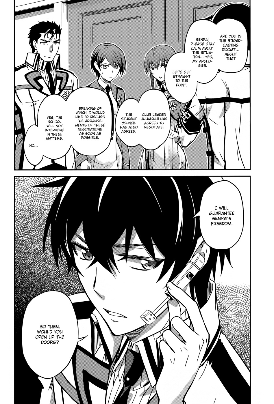 Mahouka Koukou no Rettousei Chapter 15 page 25 - Chapter 15: Breakdown