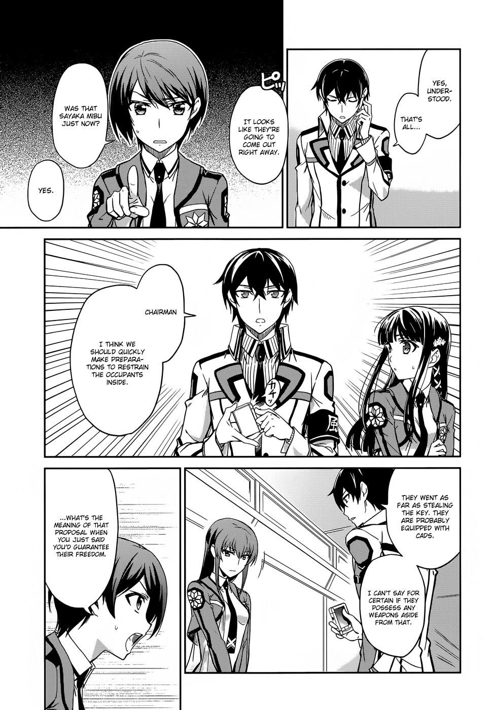 Mahouka Koukou no Rettousei Chapter 15 page 26 - Chapter 15: Breakdown