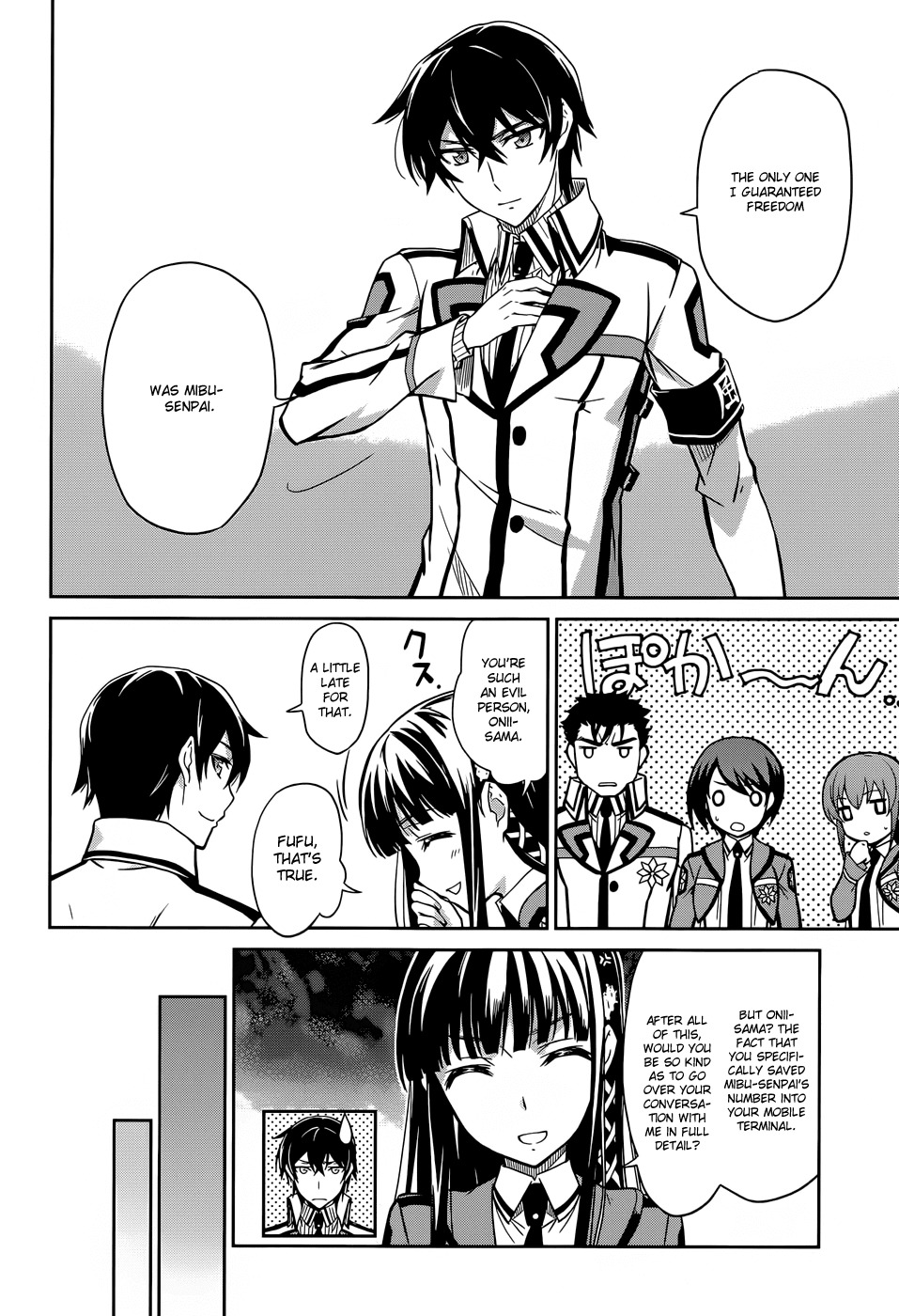 Mahouka Koukou no Rettousei Chapter 15 page 27 - Chapter 15: Breakdown