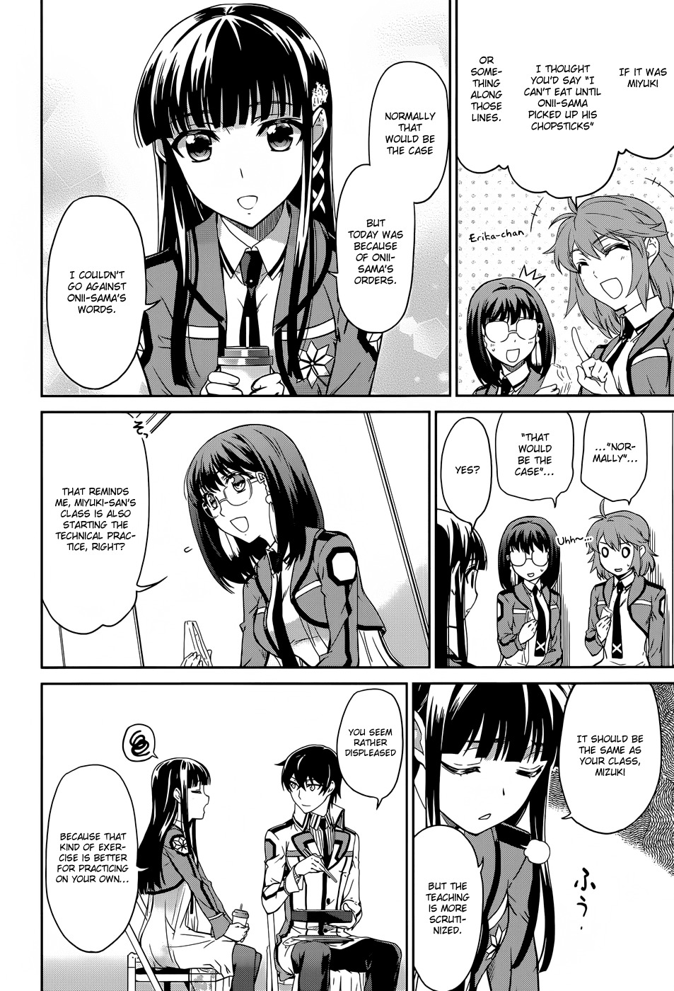 Mahouka Koukou no Rettousei Chapter 15 page 9 - Chapter 15: Breakdown