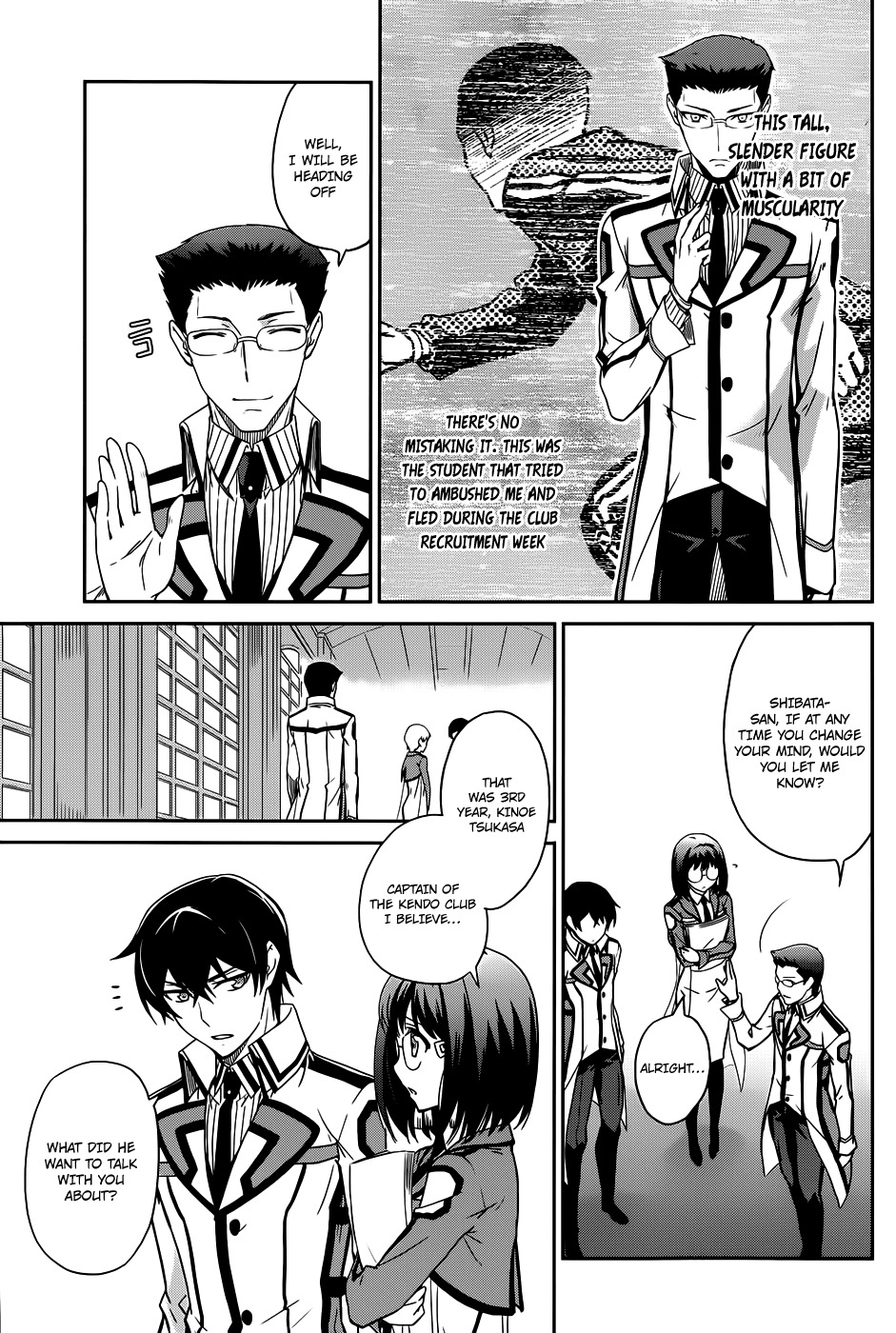 Mahouka Koukou no Rettousei Chapter 16 page 6 - Chapter 16: Making A Stand
