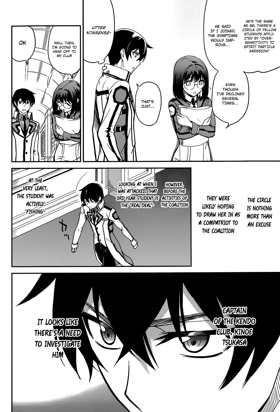 Mahouka Koukou no Rettousei Chapter 16 page 7 - Chapter 16: Making A Stand