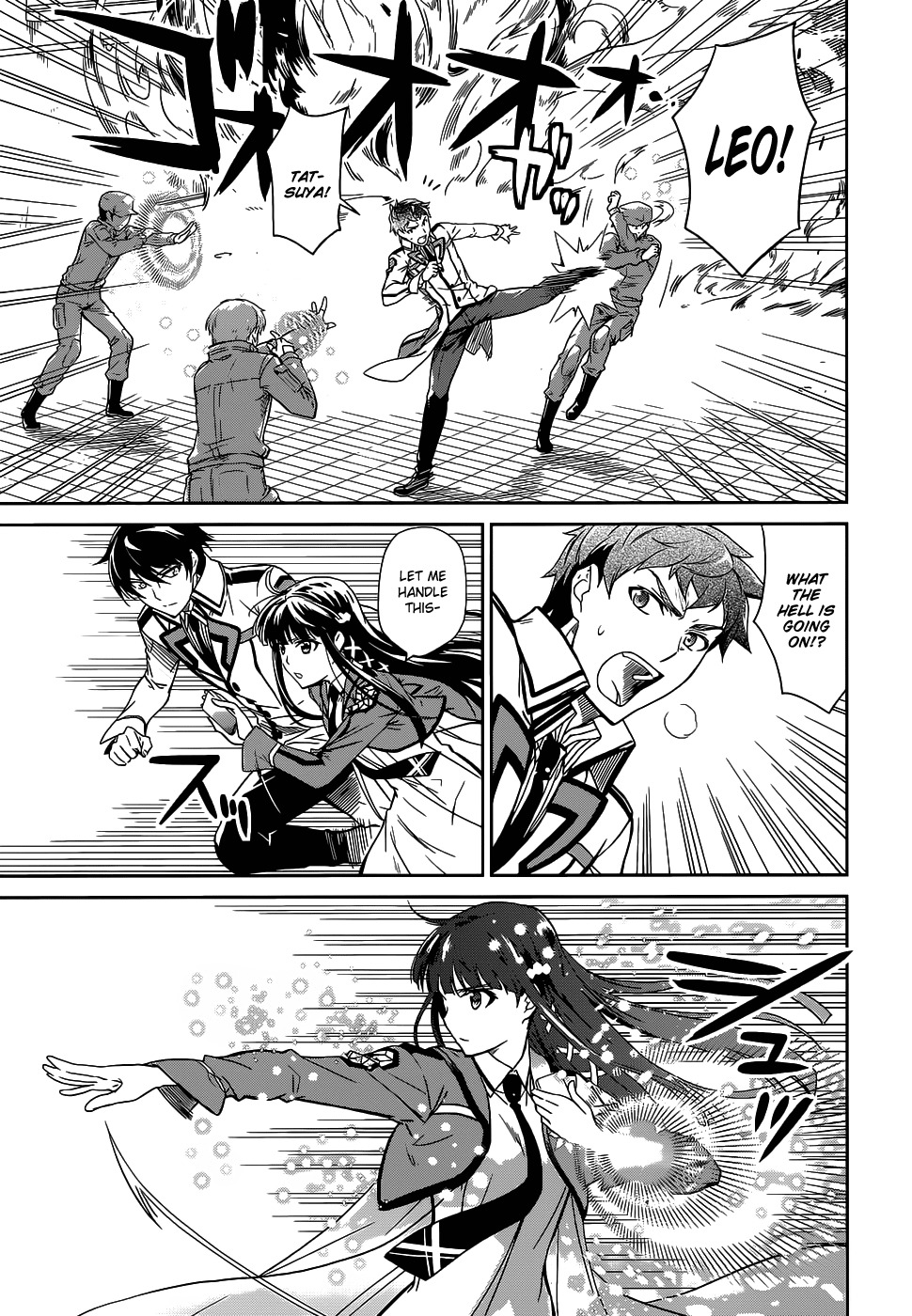 Mahouka Koukou no Rettousei Chapter 17 page 10 - Chapter 17: Subjugation