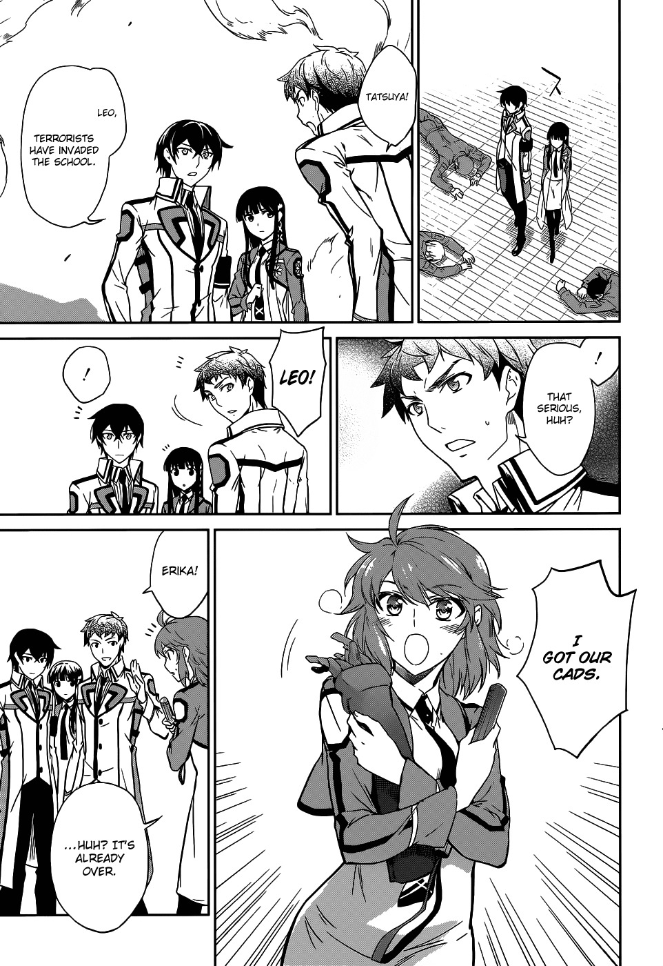 Mahouka Koukou no Rettousei Chapter 17 page 12 - Chapter 17: Subjugation